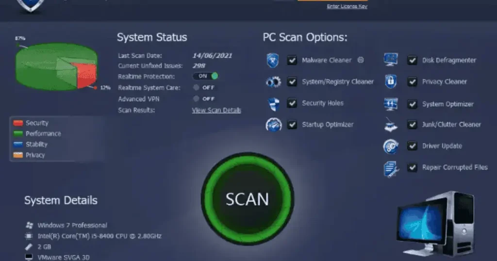 Advanced System Repair Pro