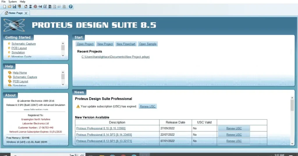 برنامج Proteus 8 Professional
