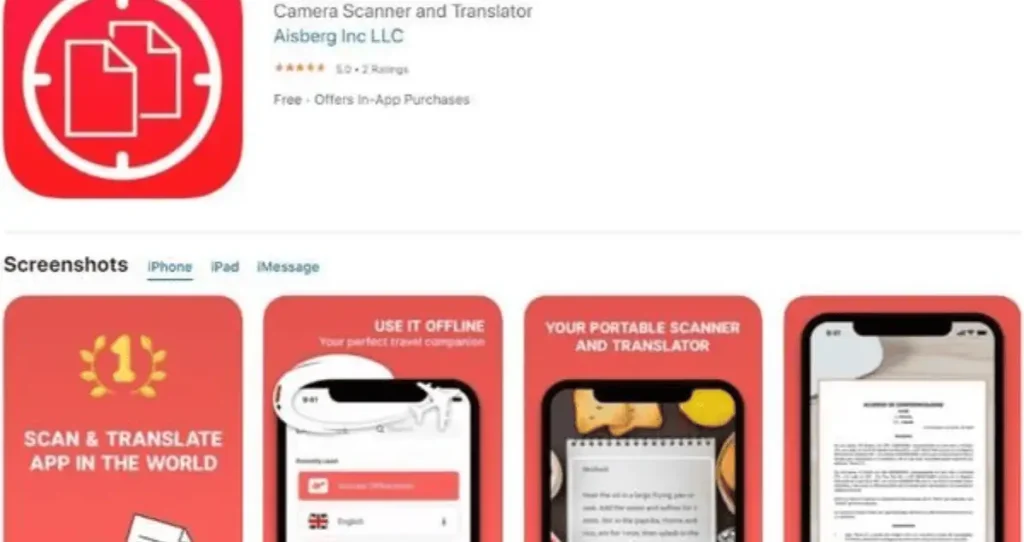 تحميل Scan & Translate مهكر